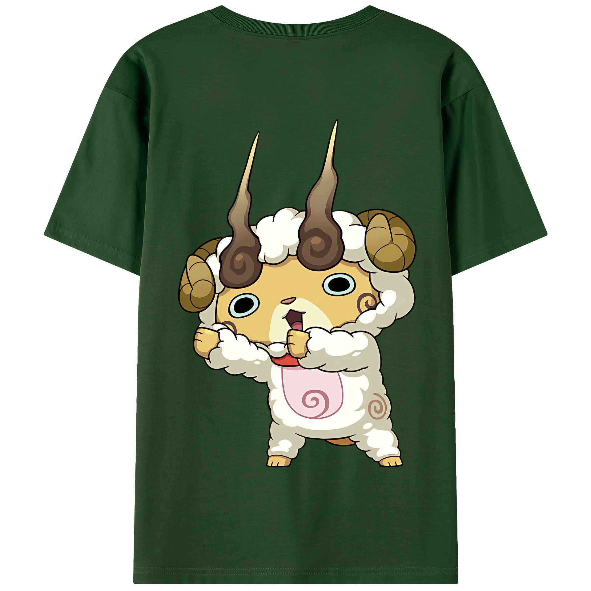 （画像用） 妖怪ウォッチ Yo-kai Watch 綿100％半袖Tシャツ（背面プリント）